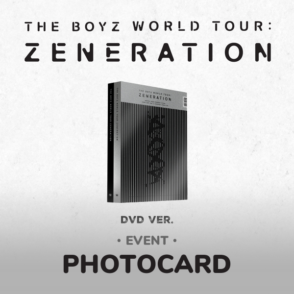 [예약/이벤트] 더보이즈 - THE BOYZ 2ND WORLD TOUR : ZENERATION DVD