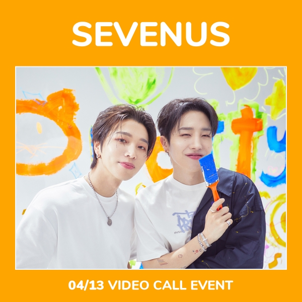 [4/13 VIDEO CALL EVENT] SEVENUS - SPRING CANVAS / 1ST MINI ALBUM