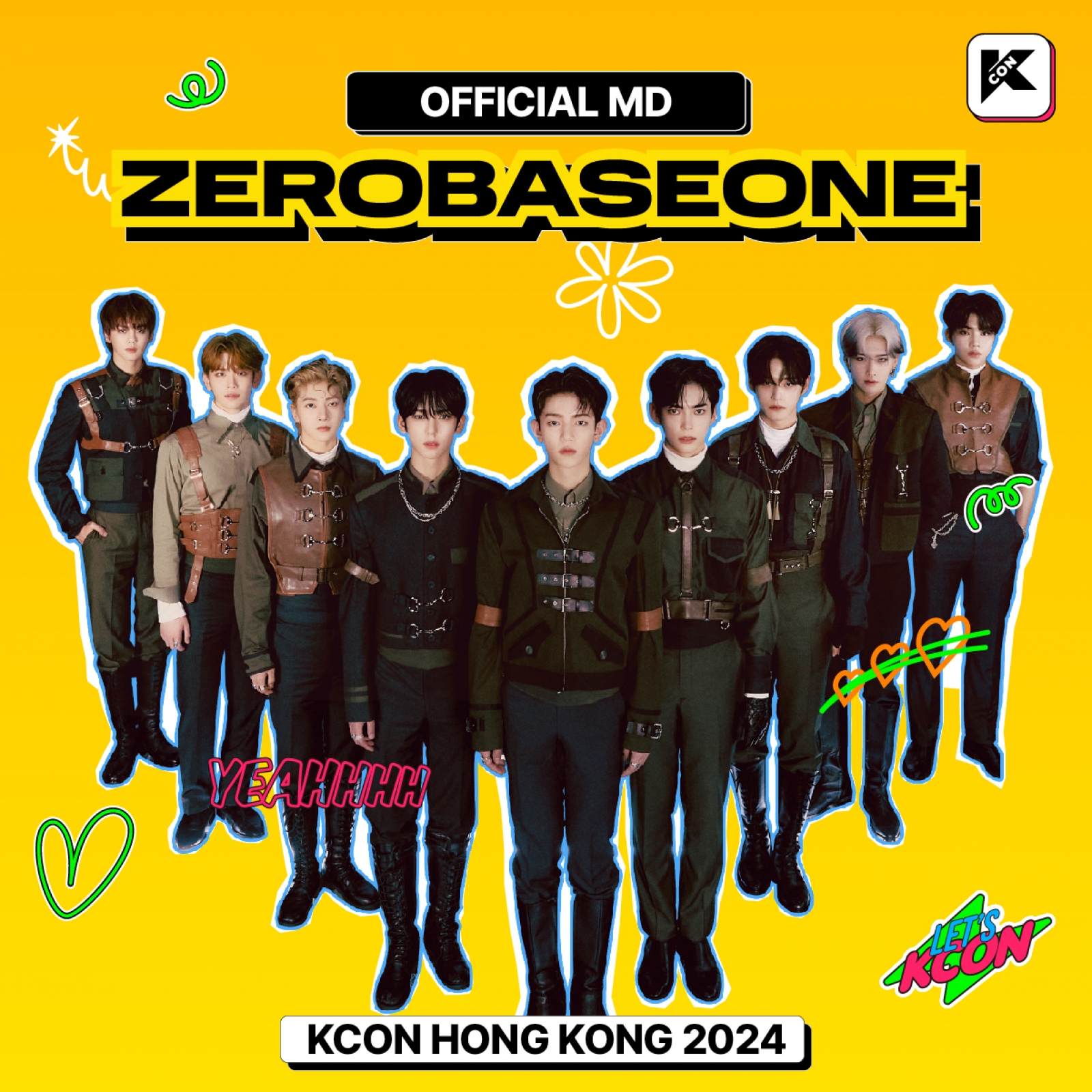 [5/3 출시] 14 ZEROBASEONE - KCON HONG KONG 2024 OFFICIAL MD