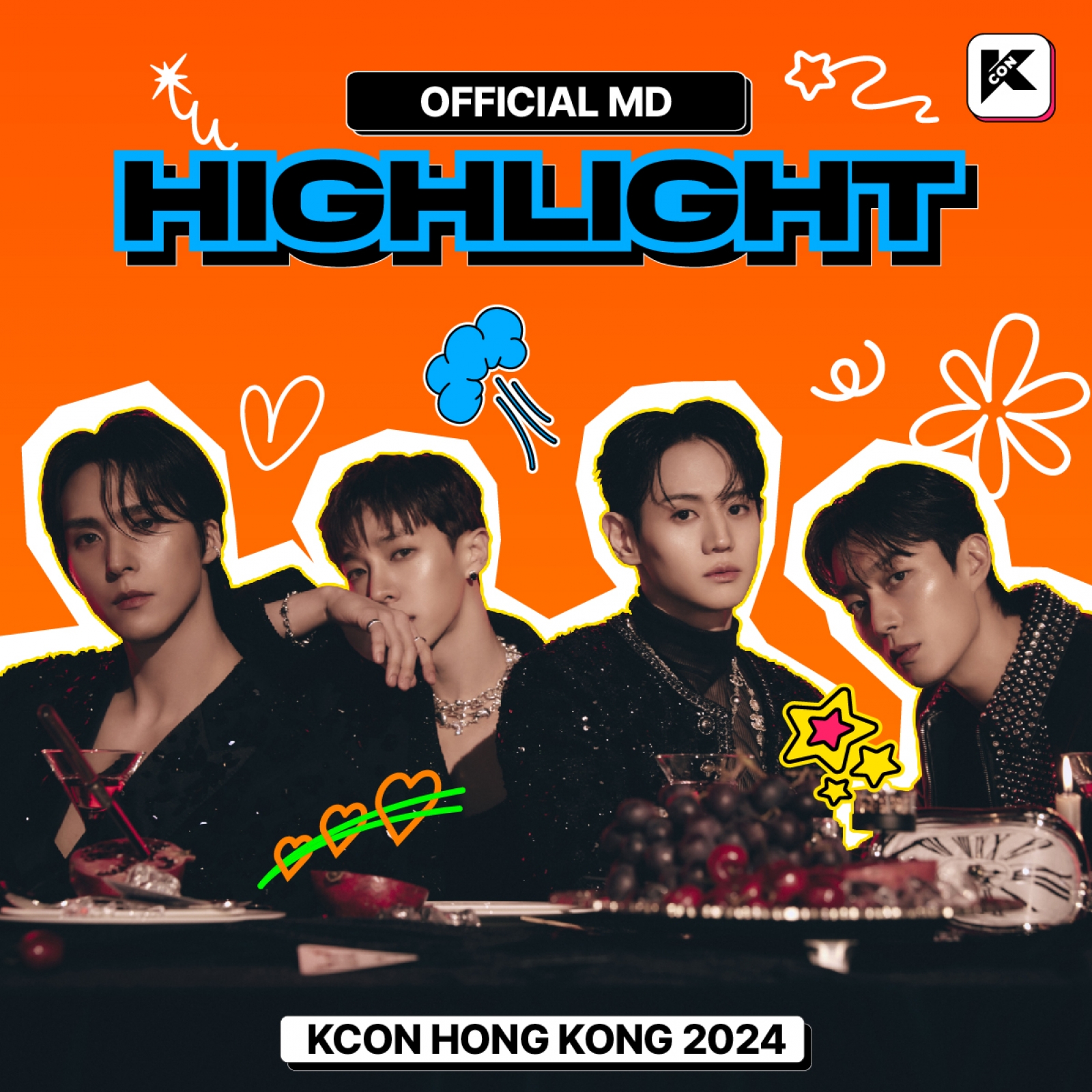 [5/3 출시] 05 HIGHLIGHT - KCON HONG KONG 2024 OFFICIAL MD