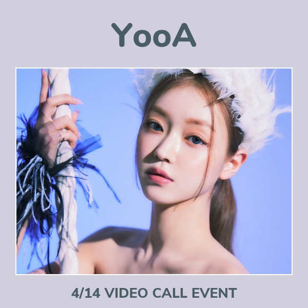 [4/14 VIDEO CALL EVENT] YOOA - Borderline / 1st SINGLE ALBUM (POCA)