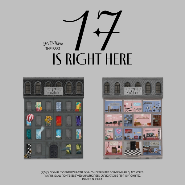 세븐틴 - SEVENTEEN BEST ALBUM [17 IS RIGHT HERE]