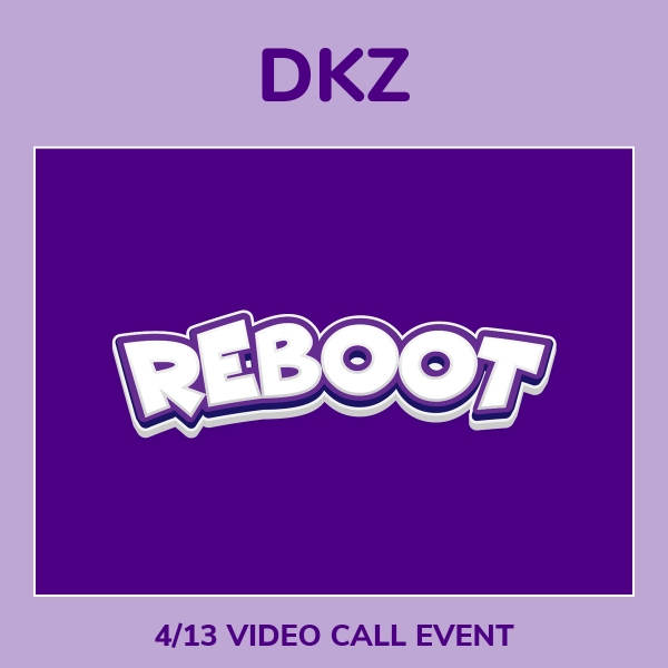 [4/13 영상통화 팬사인회] DKZ - REBOOT / 2집 미니앨범