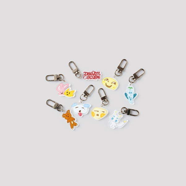 [Released on 5/22] NCT DREAM - 12 RANDOM KEY RING / 2024 NCT DREAM [DREAM( )SCAPE ZONE] OFFICIAL 1ST MD