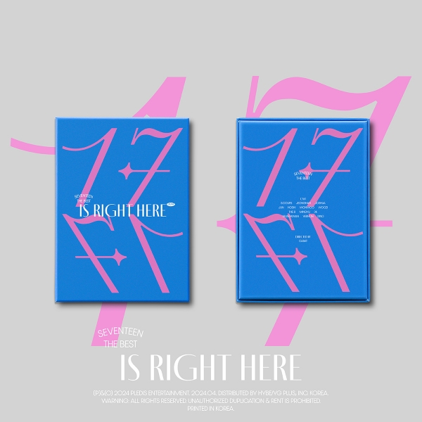 세븐틴 - SEVENTEEN BEST ALBUM [17 IS RIGHT HERE] (DEAR Ver.)