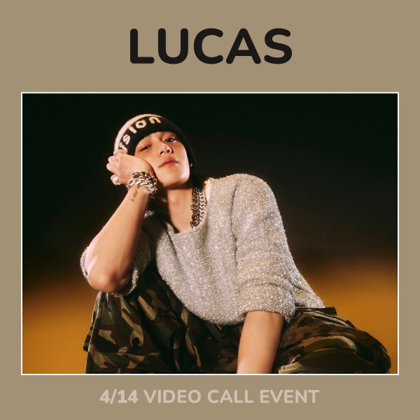 [4/14 VIDEO CALL EVENT] LUCAS - Renegade / 1st Single (Photo Book Ver.)