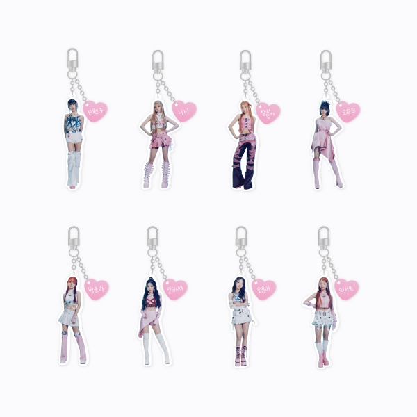 UNIS - 06 ACRYLIC KEYRING / UNIS 1st Mini Album [WE UNIS] POP-UP OFFICIAL MD