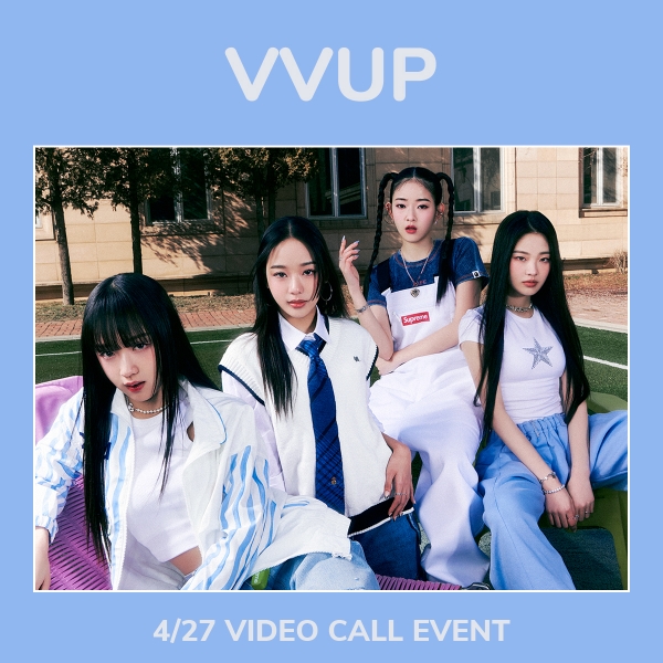 [4/27 VIDEO CALL EVENT] VVUP - Locked On / 1st Single Album