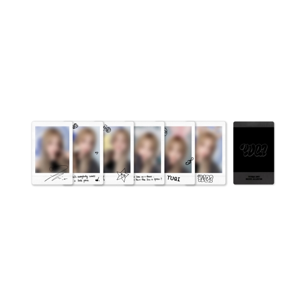 [6/19 출시] 우기 ((여자)아이들) - 01 폴라로이드 포토 카드 세트 / 1ST MINI ALBUM [YUQ1] MD