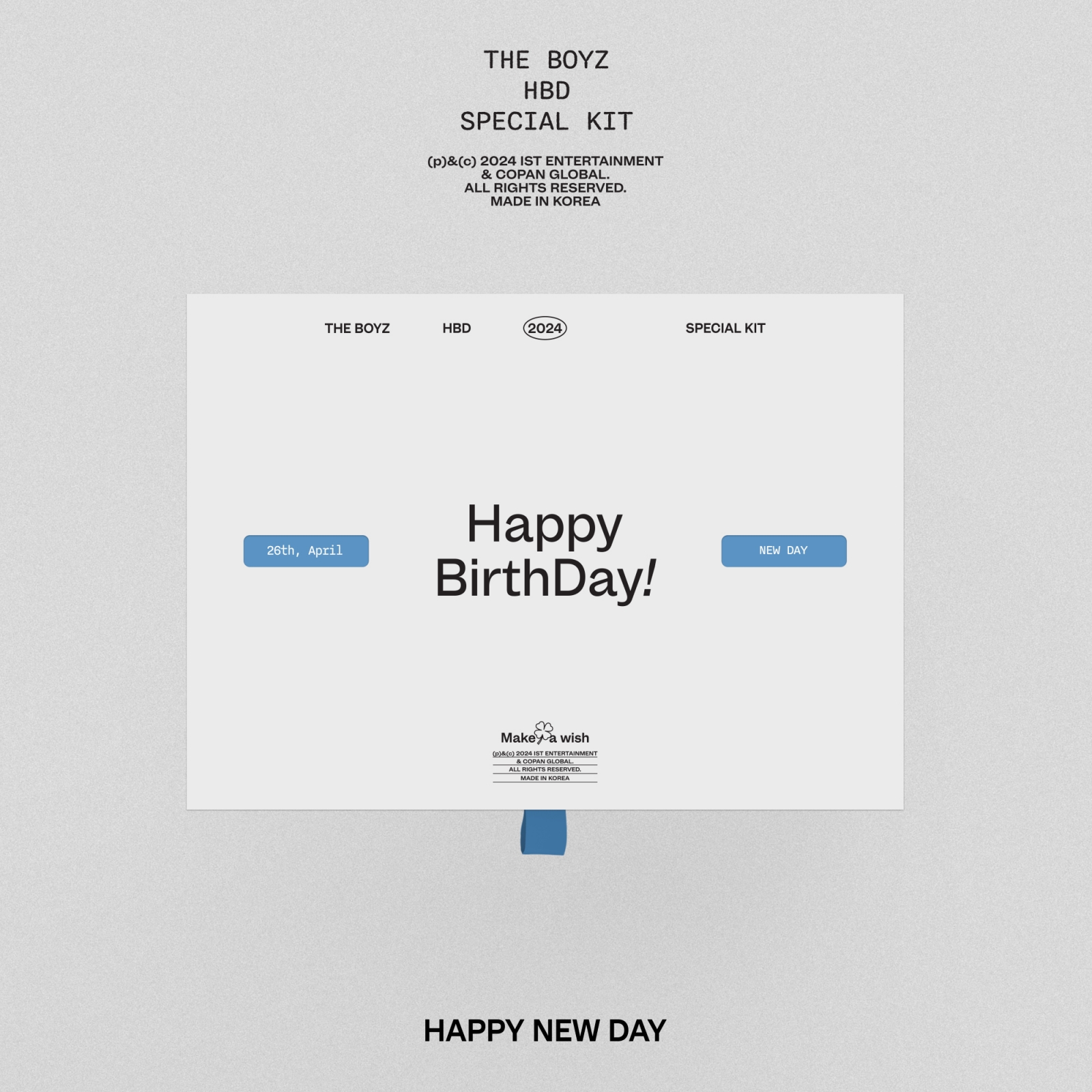 [예약/이벤트] 더보이즈 - THE BOYZ HBD NEW SPECIAL KIT