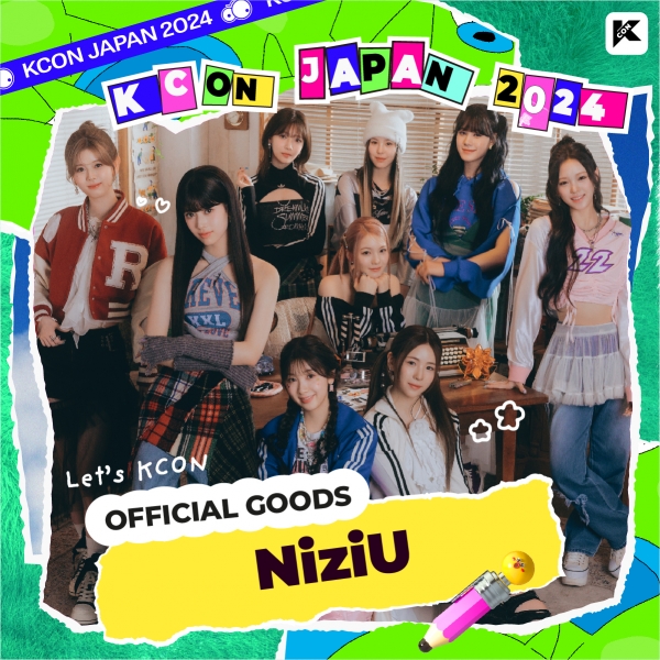 [6/11 출시] [ARTIST GOODS] 14 NiziU - KCON JAPAN 2024 OFFICIAL GOODS