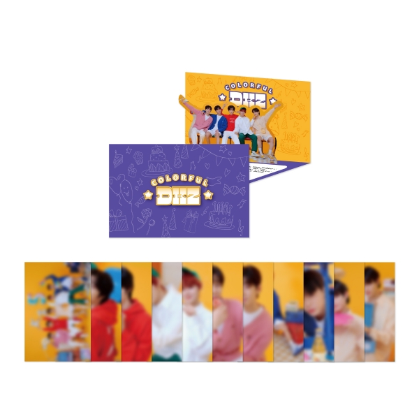 DKZ - 05 5주년 팝업 카드+엽서 세트 / DKZ 5TH ANNIVERSARY POP-UP MD