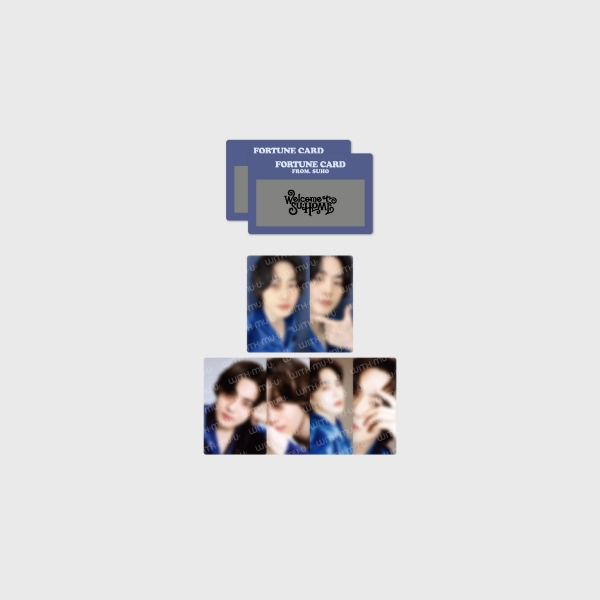 [7/19 출시] 수호 - 03 포츈 스크래치 세트 (랜덤) / 2024 SUHO CONCERT [SU : HOME] OFFICIAL MD