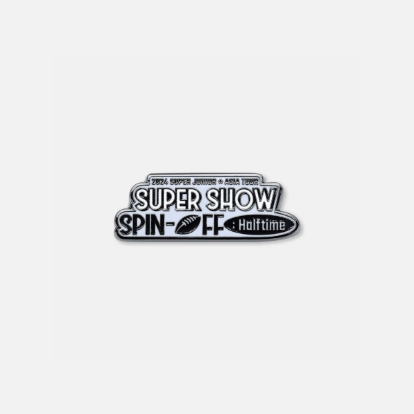 [8/12 출시] 슈퍼주니어 - 10 뱃지 / 2024 SUPER JUNIOR [SUPER SHOW SPIN-OFF : Halftime] OFFICIAL MD