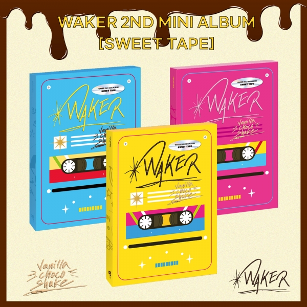 [PRE-ORDER] WAKER - Sweet Tape / 2nd Mini Album