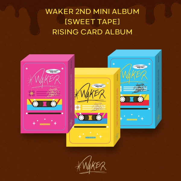 [PRE-ORDER] WAKER - Sweet Tape / 2nd Mini Album (RISING CARD ALBUM ver.)