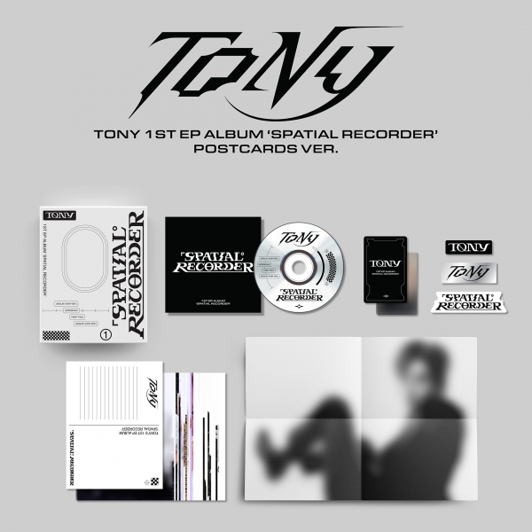 [예약] TONY - SPATIAL RECORDER / 1집 EP 앨범 (POSTCARDS VER.)