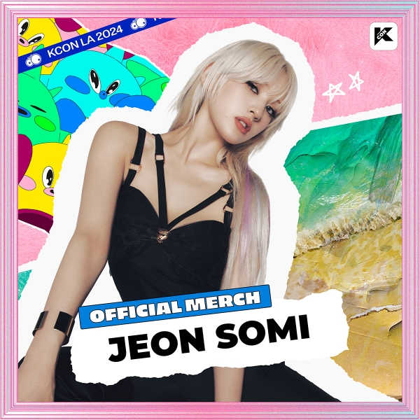 [9/24 출시] [ARTIST MERCH] 09 JEON SOMI - KCON LA 2024 OFFICIAL MERCH