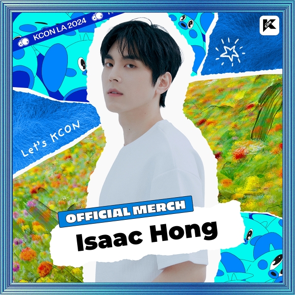 [9/24 출시] [ARTIST MERCH] 08 Isaac Hong - KCON LA 2024 OFFICIAL MERCH