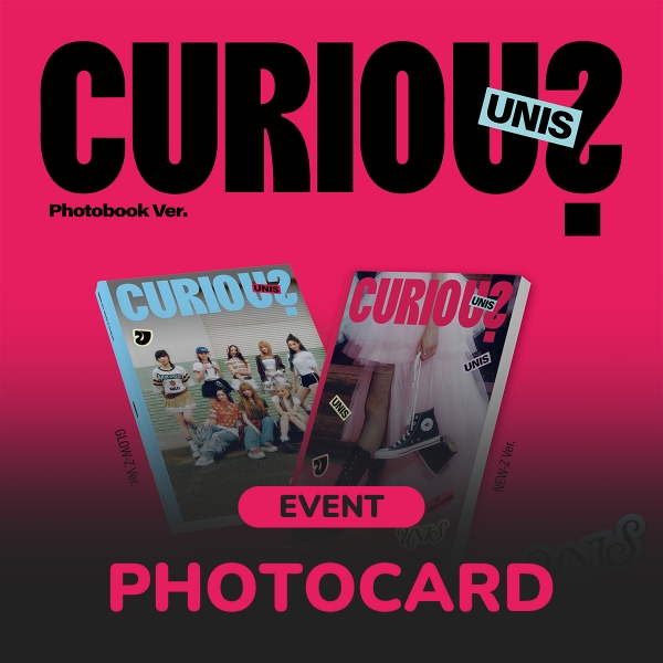 [예약/이벤트] 유니스 - CURIOUS / 1집 싱글앨범  (Photobook Ver.)