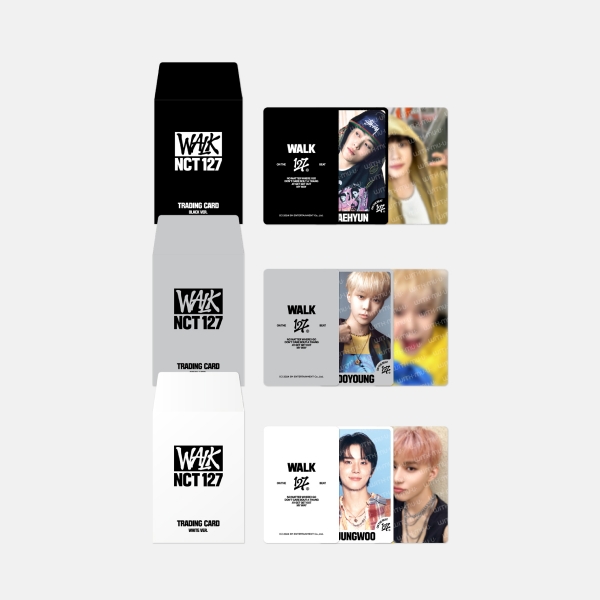 [Released on 9/9] NCT 127 -  15 RANDOM TRADING CARD SET (A/B/C VER.) / 2024 NCT 127 POP-UP [NCT 127 WALK : ON THE BEAT] OFFICIAL MD