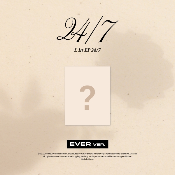 [예약] L(엘) - 24/7 / 1집 EP (EVER ver.)