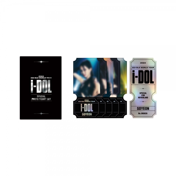 [8/3~8/4 PICK-UP] (G)I-DLE - 02 SPECIAL PHOTO TICKET SET / 2024 (G)I-DLE WORLD TOUR [iDOL] OFFICIAL MD