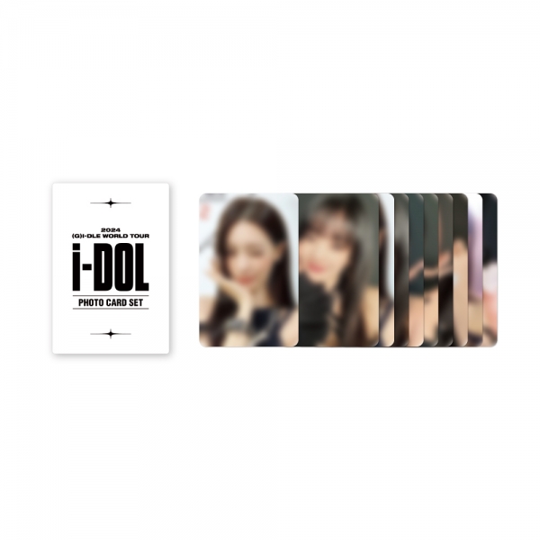 [8/3~8/4 PICK-UP] (G)I-DLE - 01 PHOTO CARD SET / 2024 (G)I-DLE WORLD TOUR [iDOL] OFFICIAL MD