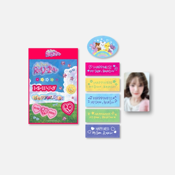 [10/2 출시] 레드벨벳 - 15 리무버블 스티커 세트 / 2024 Red Velvet FAN-CON [HAPPINESS : My Dear, ReVe1uv] OFFICIAL MD