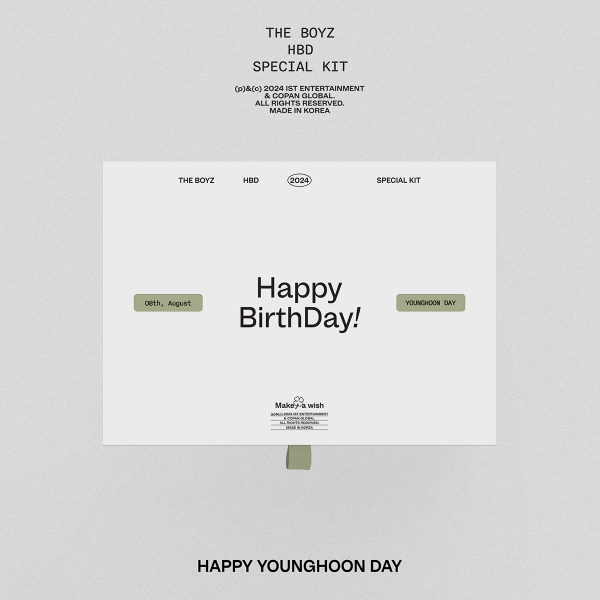 [예약/이벤트] 더보이즈 - THE BOYZ HBD YOUNGHOON SPECIAL KIT