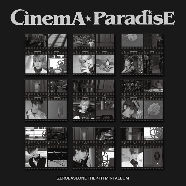 ZEROBASEONE - CINEMA PARADISE / 4집 미니앨범 (DIGIPACK ver.) (9종 세트)