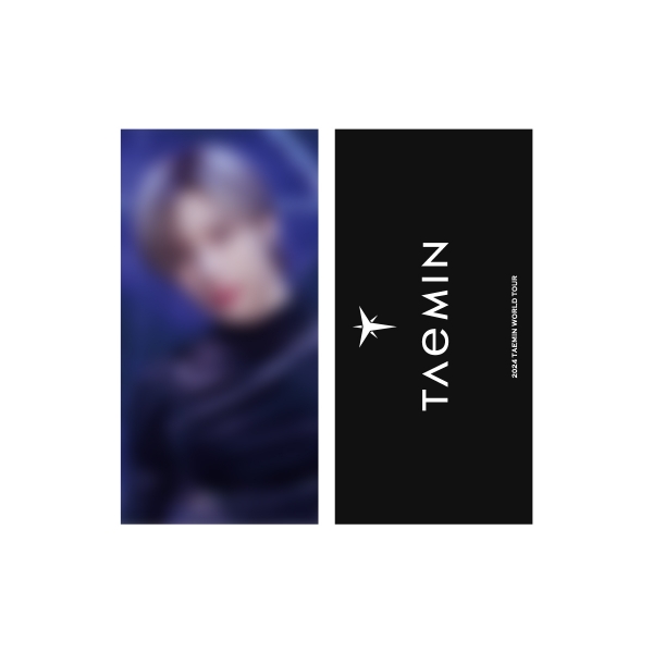 태민 - 04 포토 슬로건 / 2024 TAEMIN WORLD TOUR [Ephemeral Gaze] OFFICIAL MD