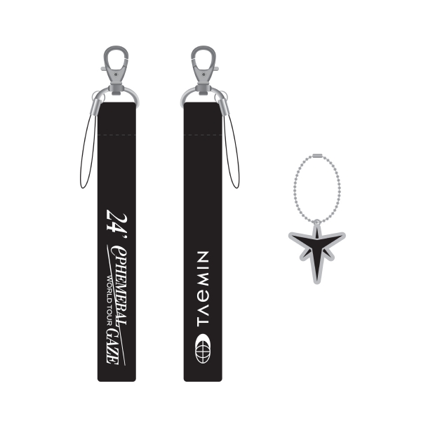 TAEMIN - 02 LIGHT STICK STRAP / 2024 TAEMIN WORLD TOUR [Ephemeral Gaze] OFFICIAL MD