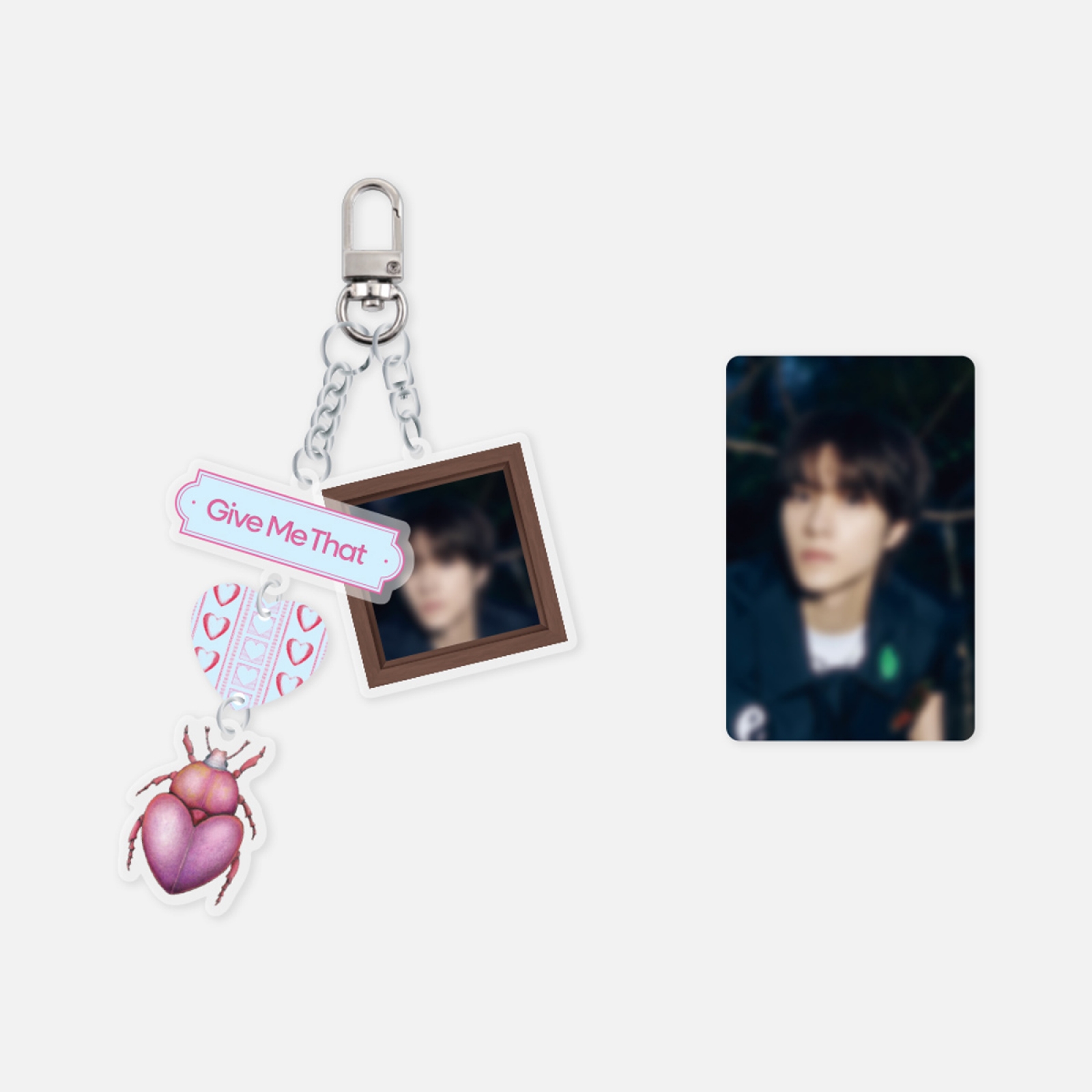 [PRE-ORDER] WayV - 01 ACRYLIC PHOTO KEYRING / 2024 WayV [Give Me That] MD