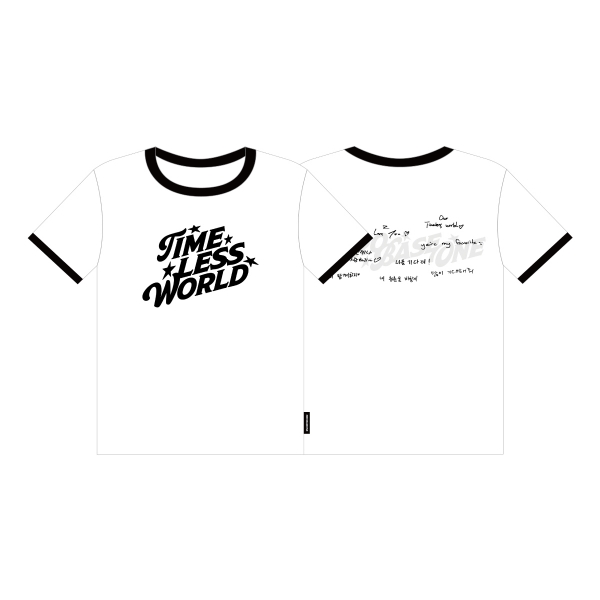 [11/8 출시] ZEROBASEONE - 10 티셔츠 / 2024 ZEROBASEONE THE FIRST TOUR [TIMELESS WORLD] OFFICIAL MD