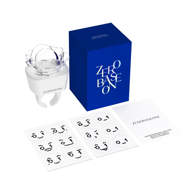 [11/8 출시] ZEROBASEONE - 02 공식 미니 라이트 링 / 2024 ZEROBASEONE THE FIRST TOUR [TIMELESS WORLD] OFFICIAL MD