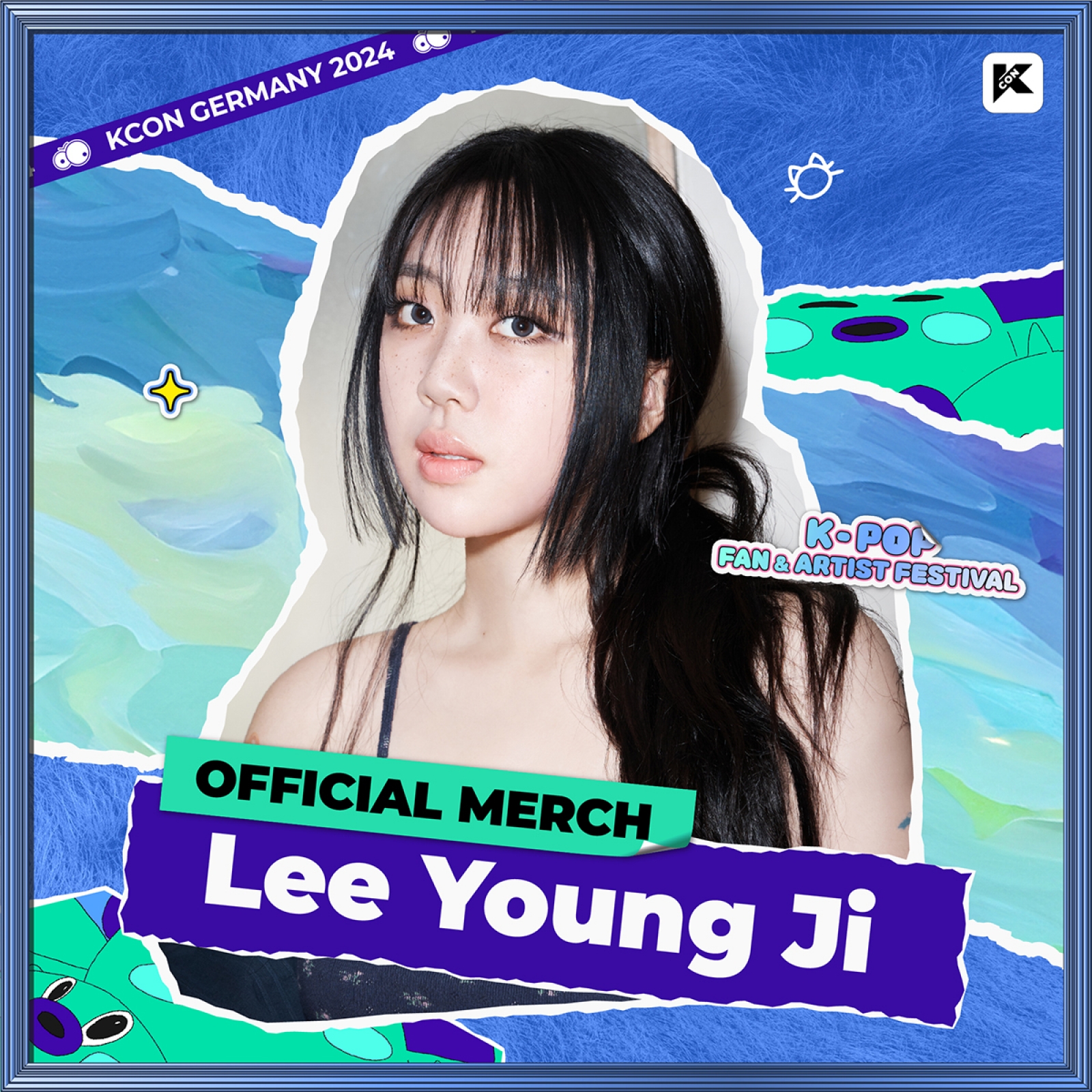 [11/7 출시] [ARTIST MERCH] 06 Lee Young Ji - KCON GERMANY 2024 OFFICIAL MERCH