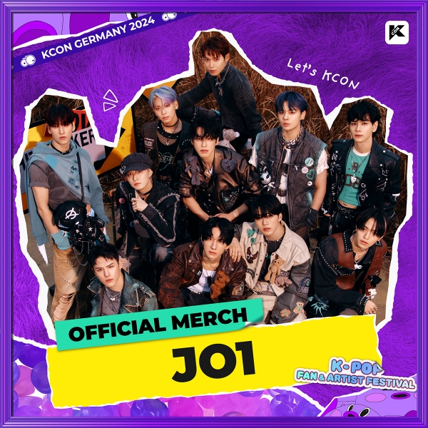 [11/7 출시] [ARTIST MERCH] 03 JO1 - KCON GERMANY 2024 OFFICIAL MERCH