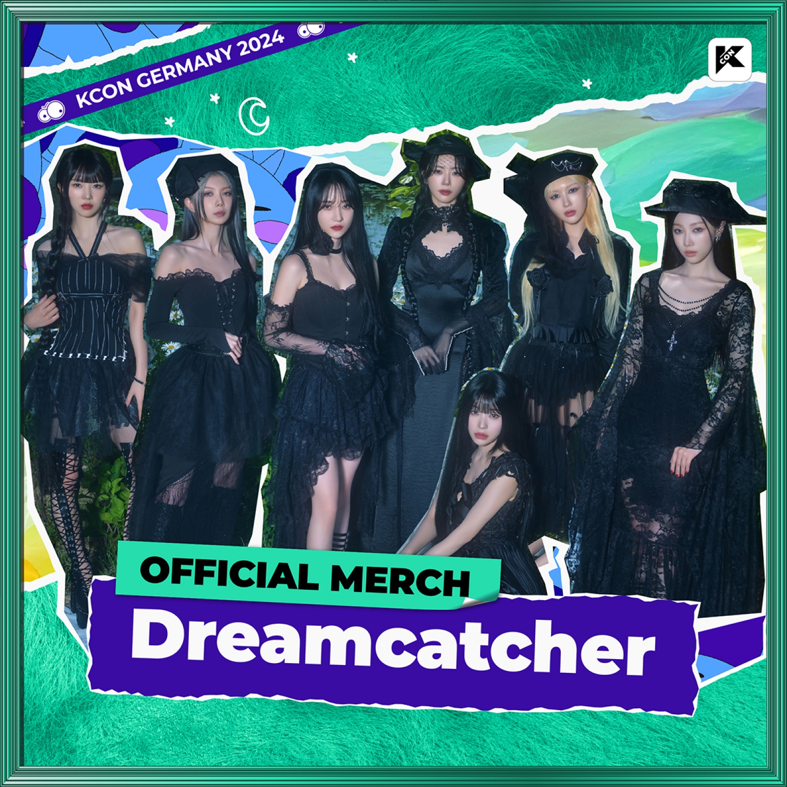 [11/7 출시] [ARTIST MERCH] 01 Dreamcatcher - KCON GERMANY 2024 OFFICIAL MERCH