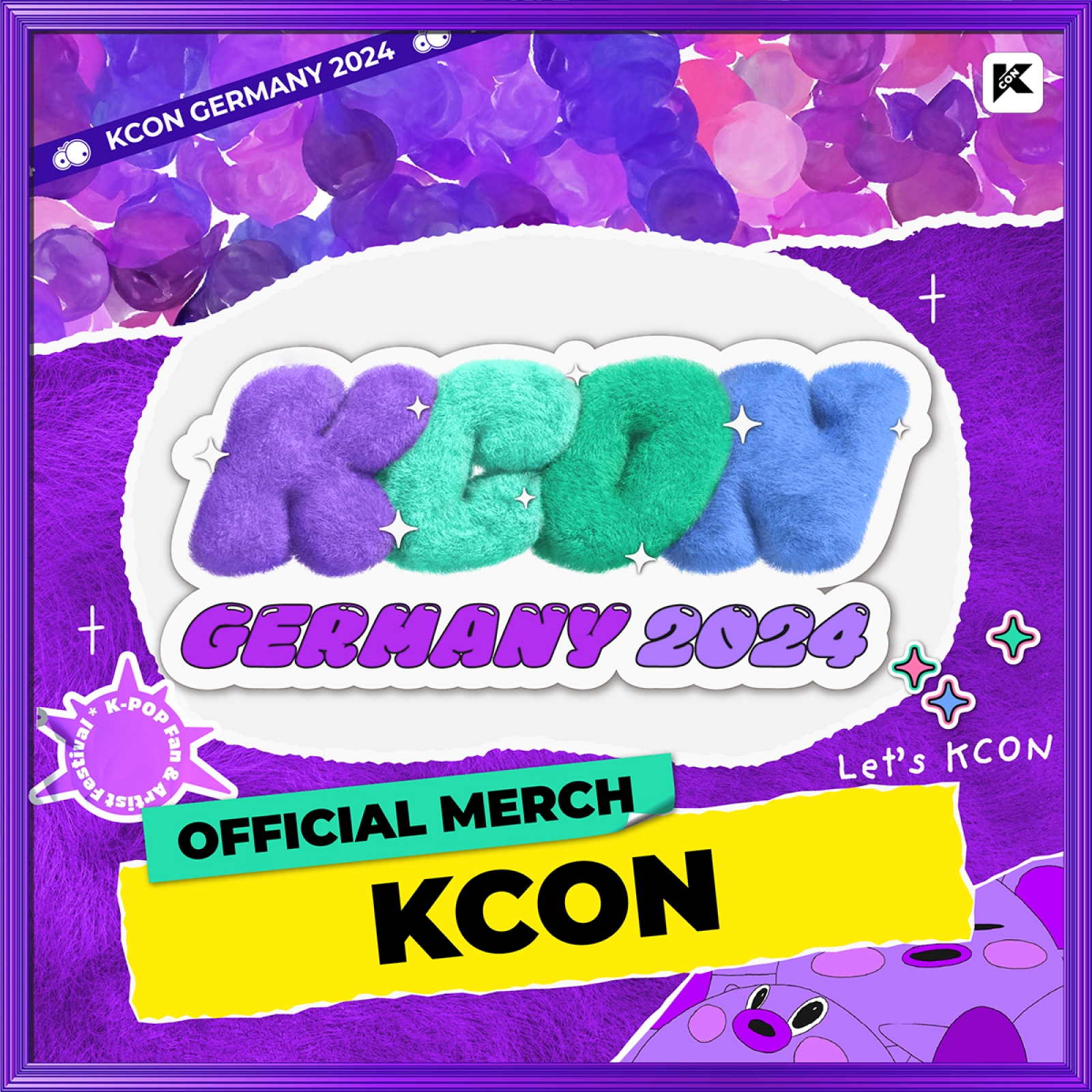 [11/7 출시] [KCON MERCH] KCON GERMANY 2024 OFFICIAL MERCH