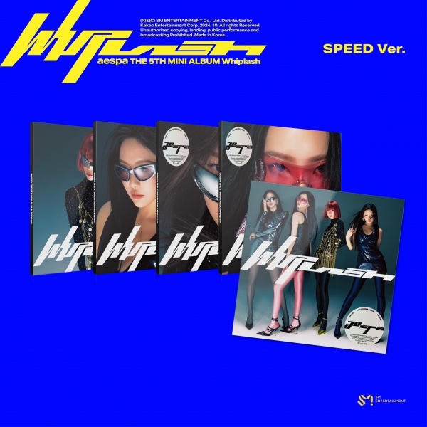 에스파 - Whiplash / 5집 미니앨범 (SPEED Ver.)