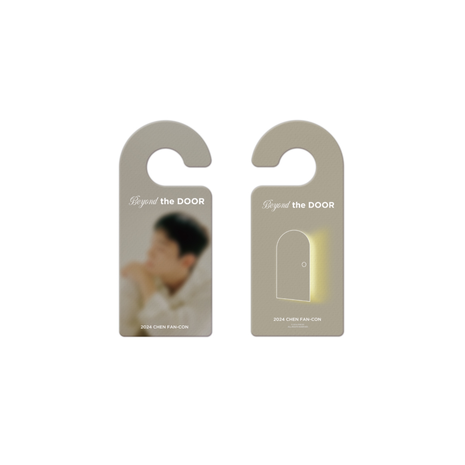 첸 - 02 도어 행거 종이 방향제 / 2024 CHEN FAN-CON [Beyond the DOOR] OFFICIAL MD