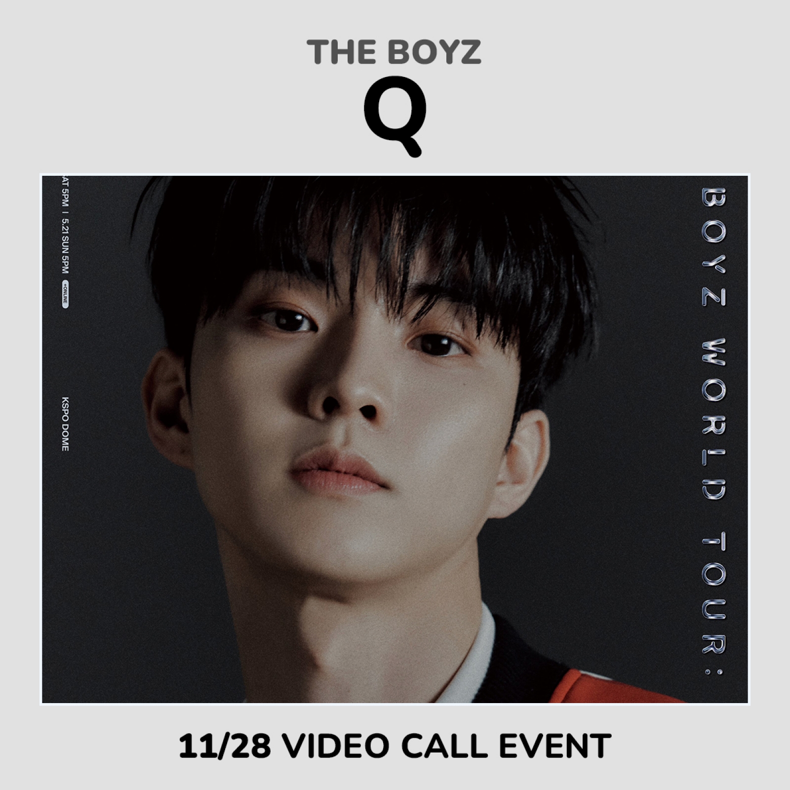 [11/28 큐] 더보이즈 - THE BOYZ 2ND WORLD TOUR : ZENERATION ENCORE QR