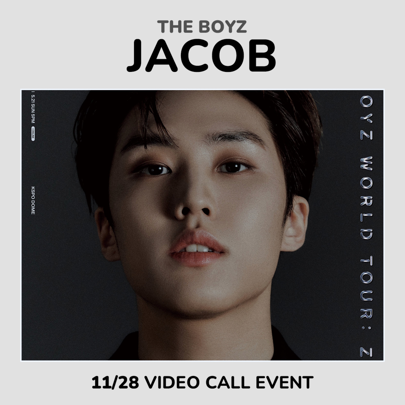 [11/28 제이콥] 더보이즈 - THE BOYZ 2ND WORLD TOUR : ZENERATION ENCORE QR