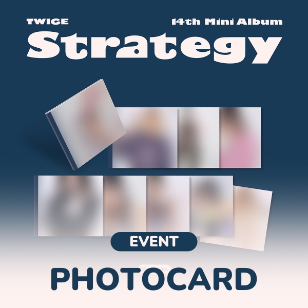 [PRE-ORDER/EVENT] TWICE - STRATEGY / 14th Mini Album (Step4 ver.)