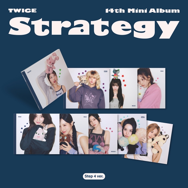 트와이스 - STRATEGY / 14집 미니앨범 (Step4 ver.) (9종 세트)