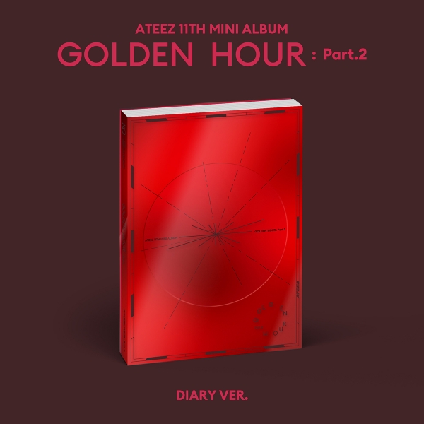 [예약] 에이티즈 - GOLDEN HOUR : Part.2 / 11집 미니 앨범 (Diary Ver.)