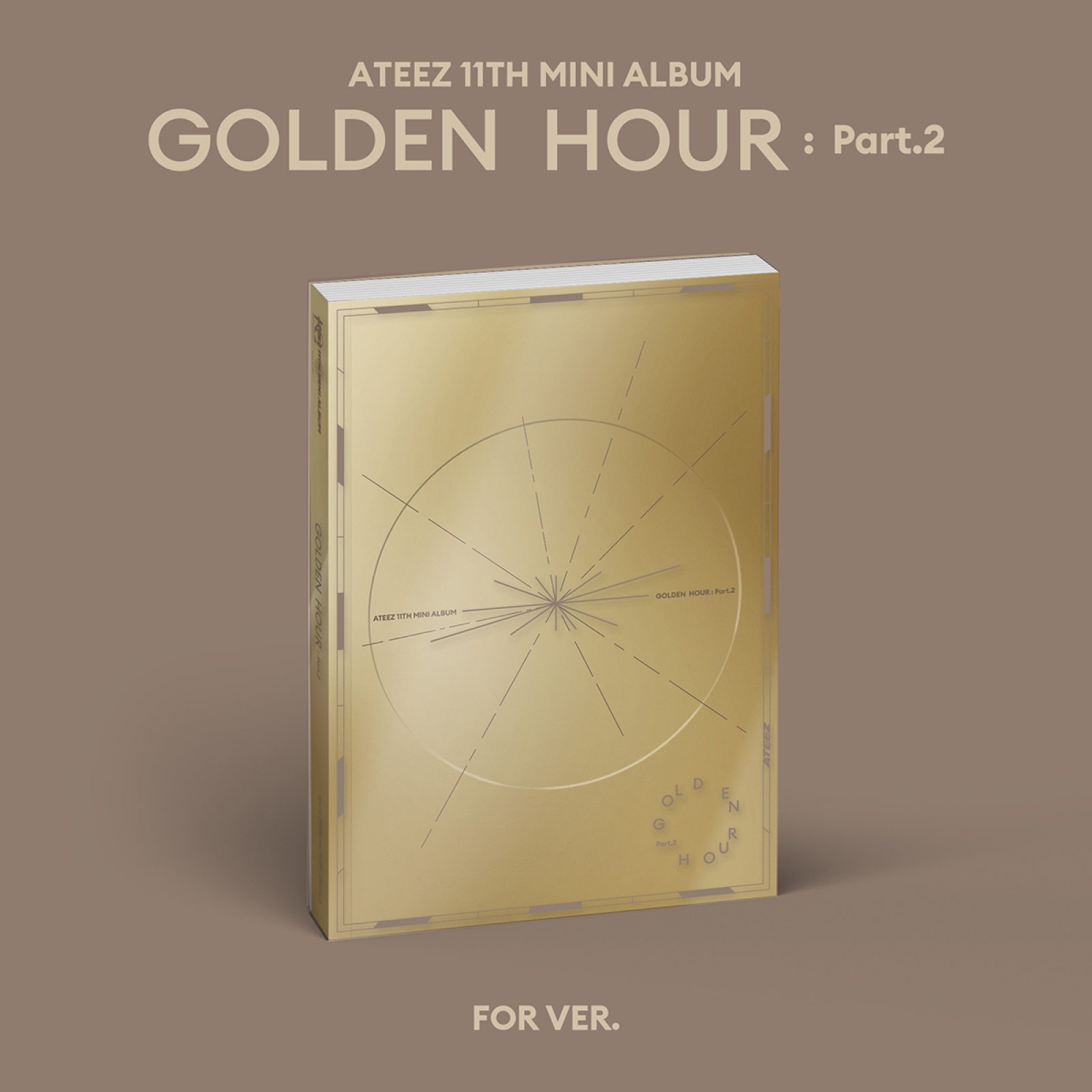 [예약] 에이티즈 - GOLDEN HOUR : Part.2 / 11집 미니 앨범 (For Ver.)