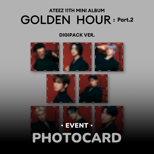 [이벤트] 에이티즈 - GOLDEN HOUR : Part.2 / 11집 미니 앨범 (DIGIPACK Ver.)