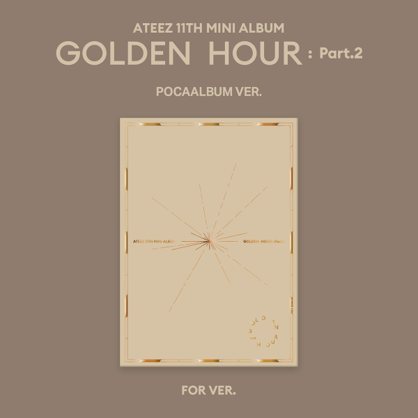 [예약] 에이티즈 - GOLDEN HOUR : Part.2 / 11집 미니 앨범 (POCAALBUM Ver.) (For Ver.)